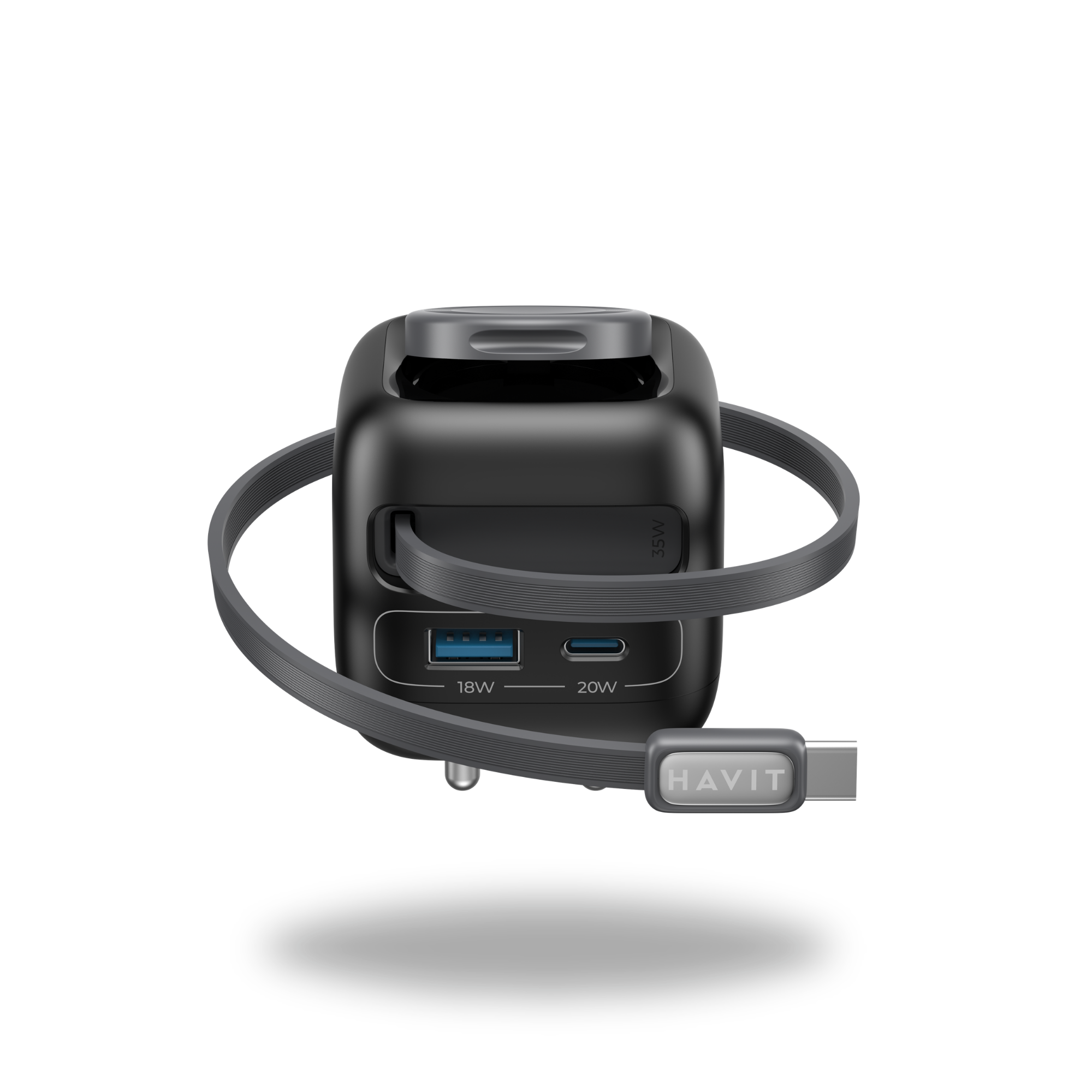 Havit 35W Wall Charger with USB-A & USB-C Ports