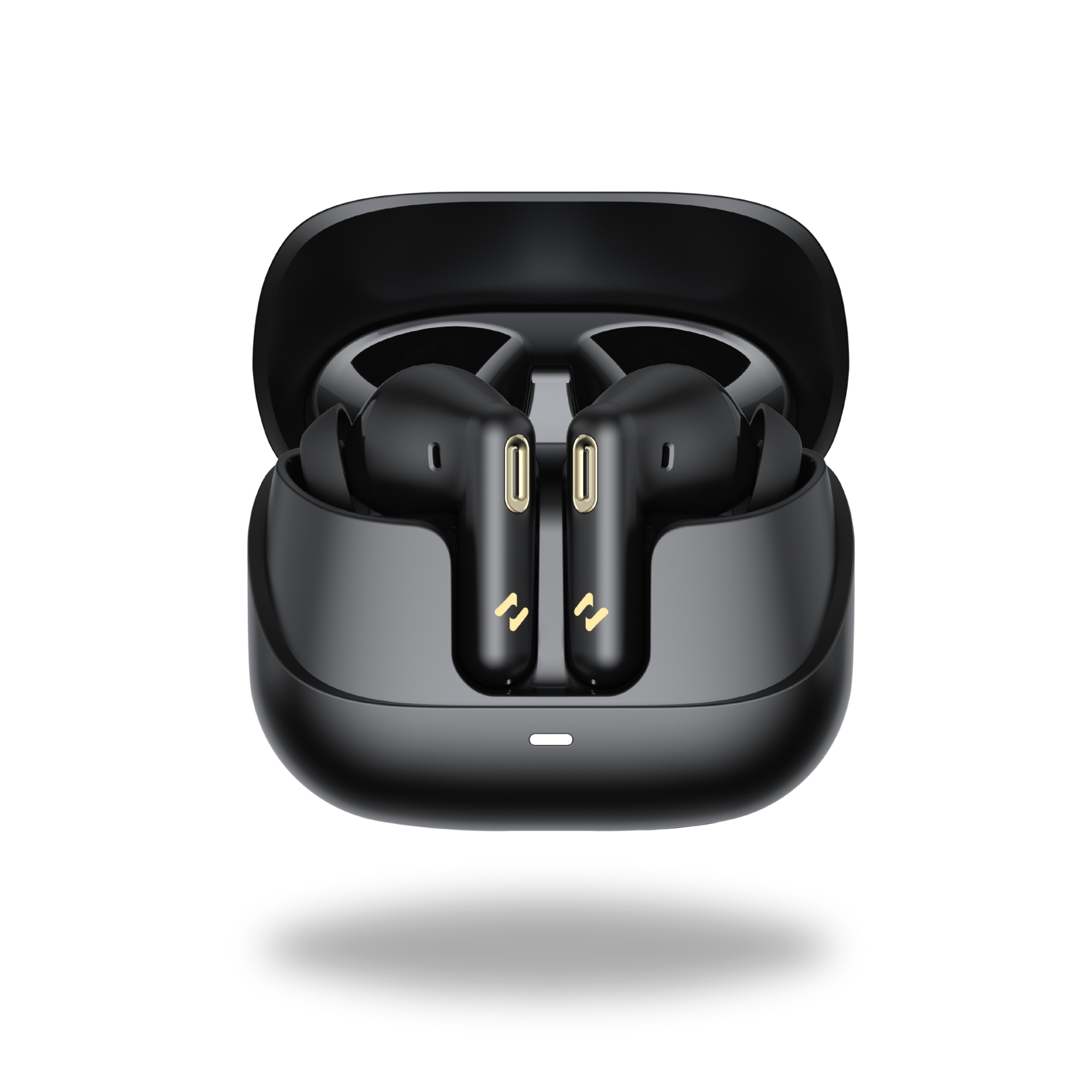 Wireless Bluetooth Earbuds with Charging Case – Black