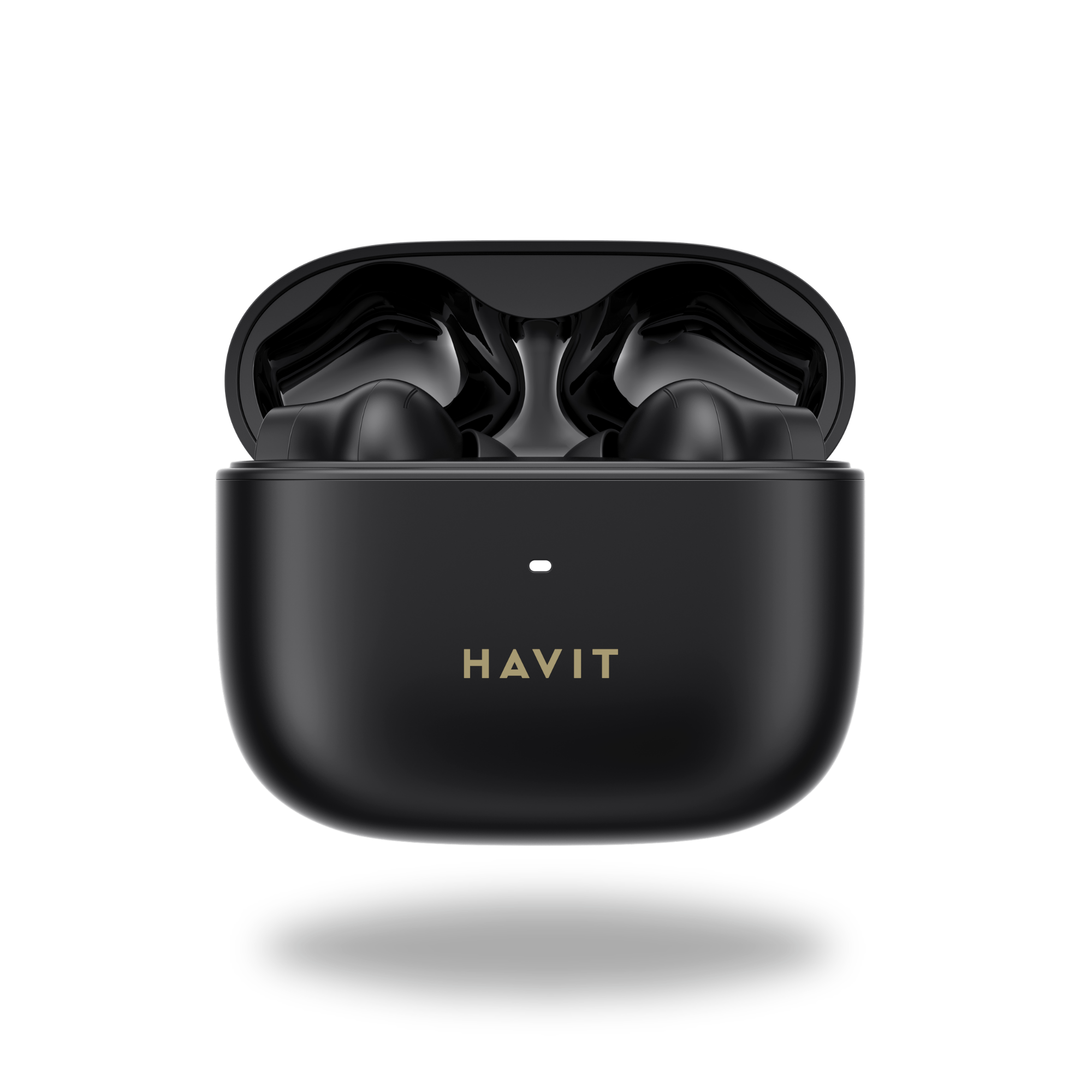 HAVIT True Wireless Bluetooth Earbuds with Portable Charging Case Black
