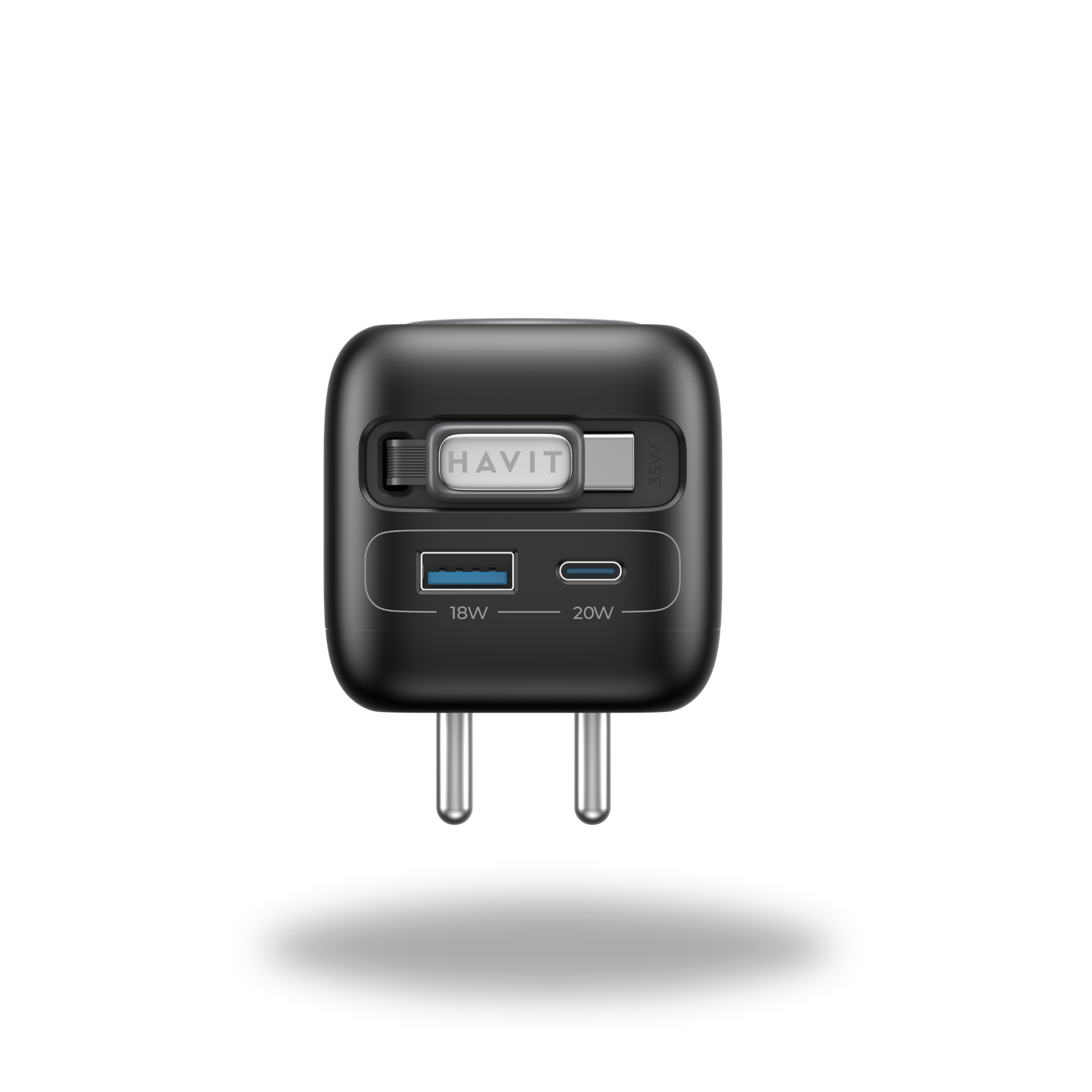 Havit 35W Wall Charger with USB-A & USB-C Ports