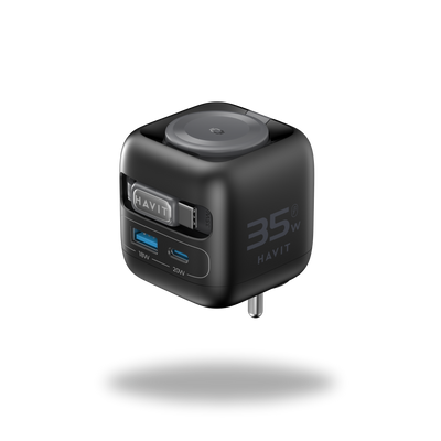 Havit 35W Wall Charger with USB-A & USB-C Ports