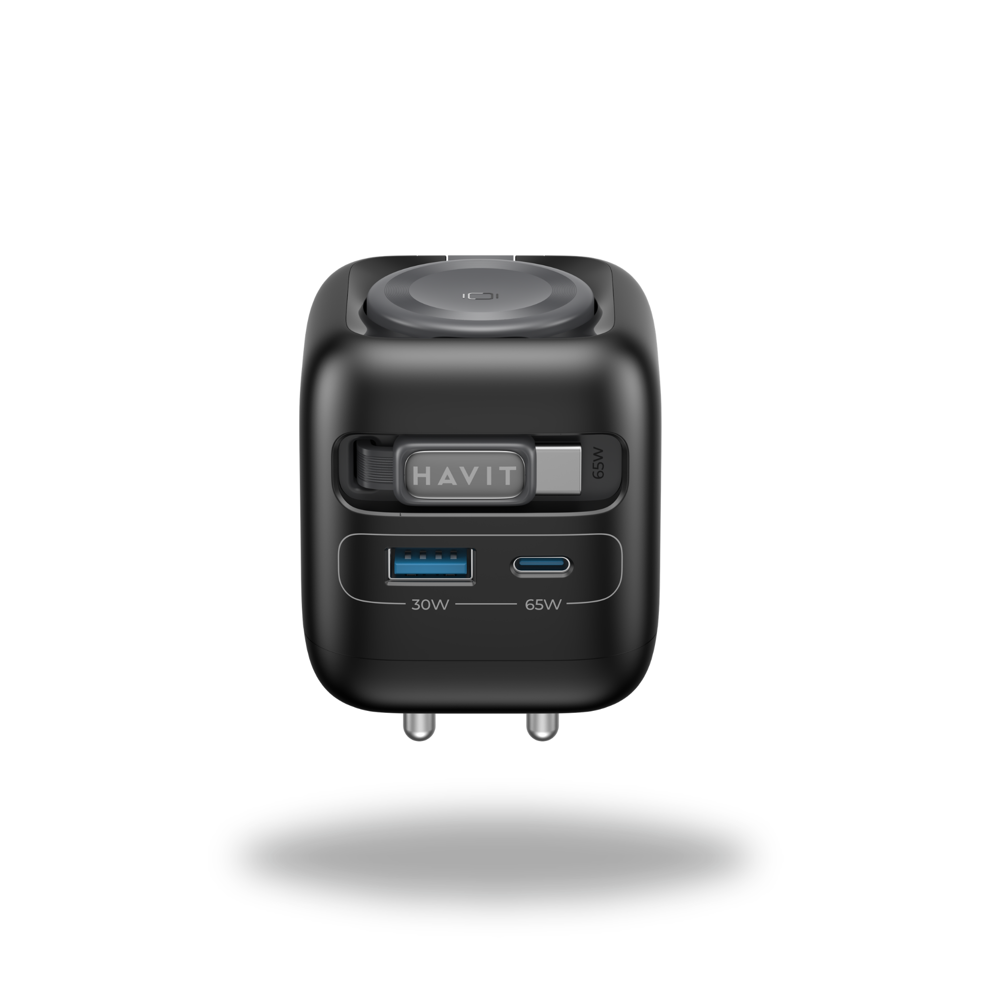Havit 65W Dual Port Wall Charger (USB-A + USB-C)