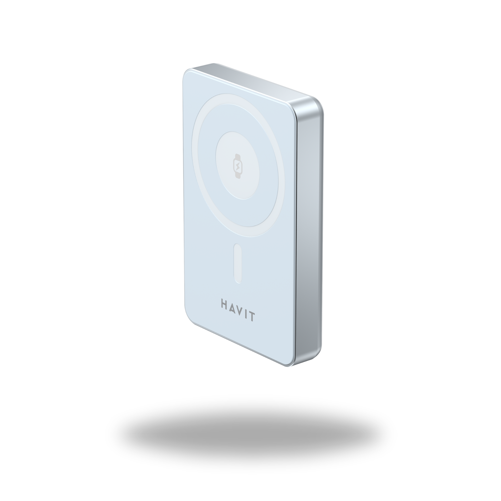 HAVIT Fast magnetic charging with power bank for smartphone and smartwatch devices.